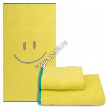 Полотенце Махр. Be happy 50*90 ПЛ-2602-4553